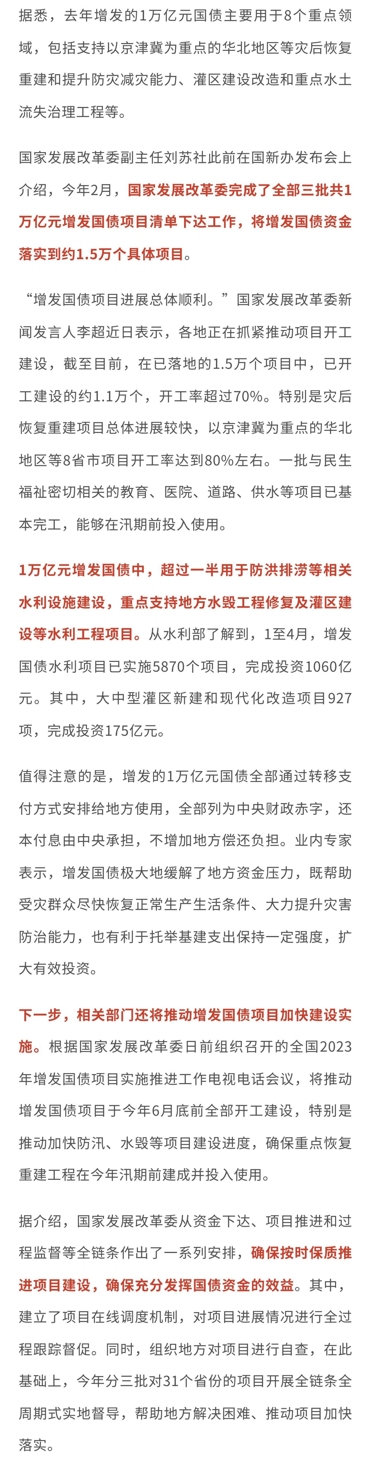 萬億增發國債加快落地見效！1.5萬個項目開工率超70%！.jpg